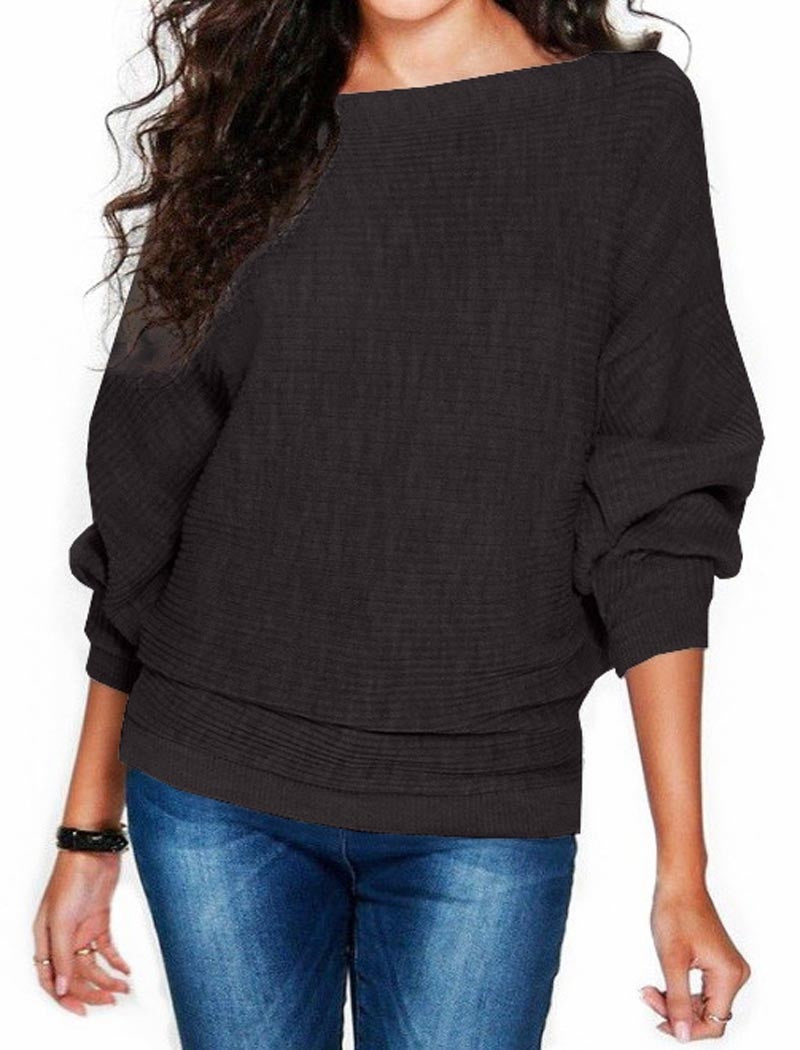 Oversized Dolman Sleeve Pullover