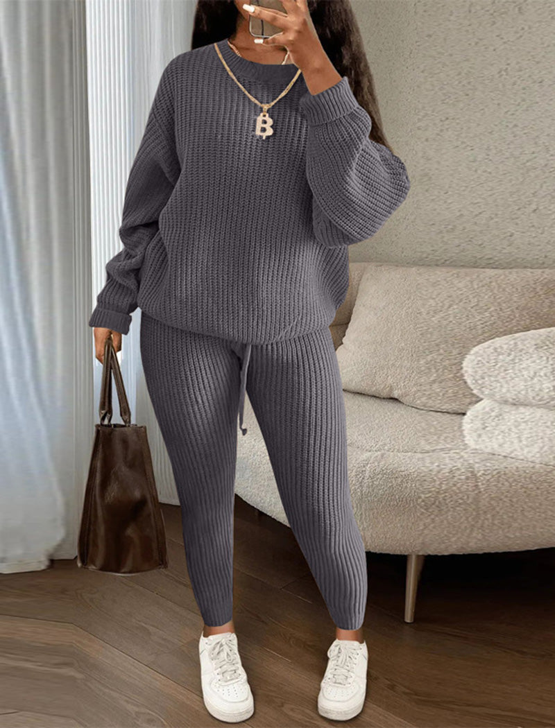 Ribbed Lounge Two-Piece Set