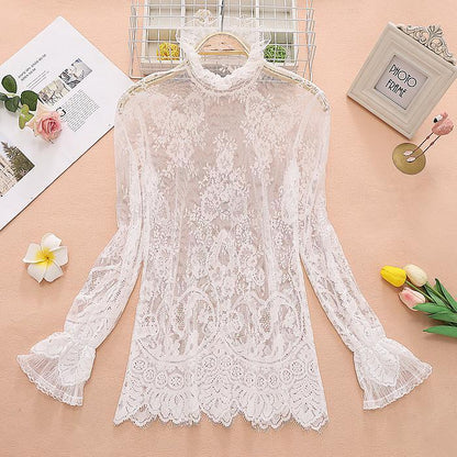 Floral Sheer Lace Top