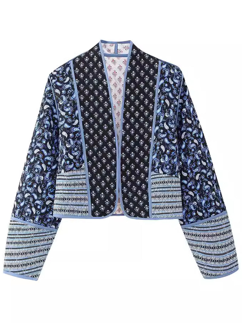 Patchwork Quilted Jacket