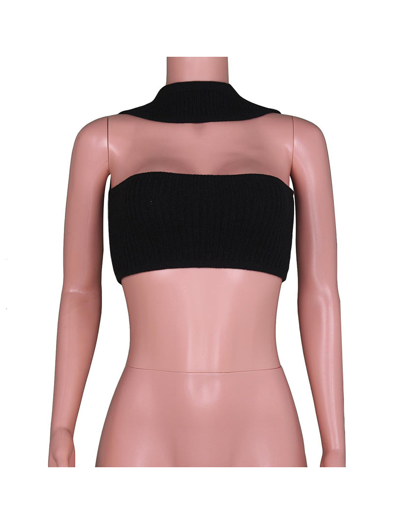 Ribbed Tube Crop Top