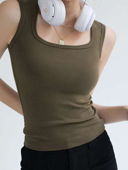 Square Neck Tank Top