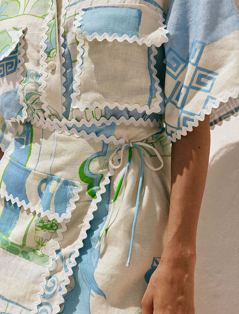 Lace Floral Print Set