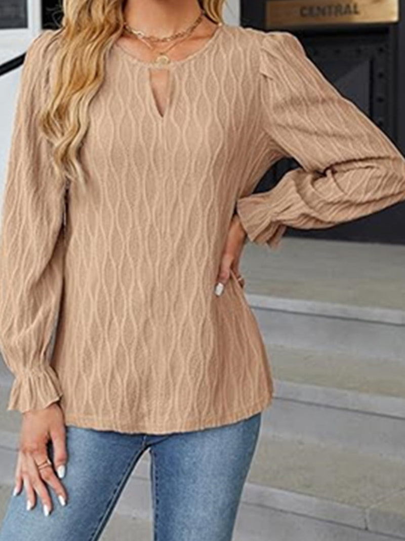 Flare-Sleeve Shirt