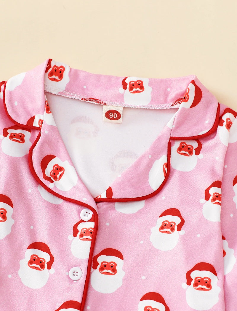 Festive Santa Pajama Set