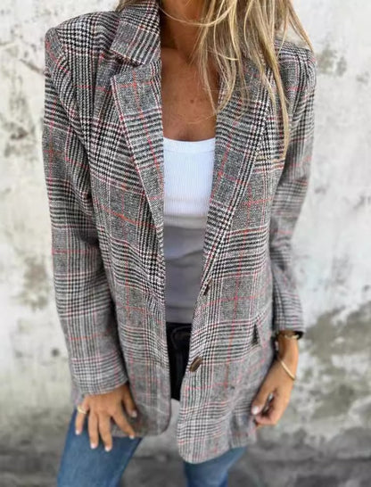Houndstooth Blazer