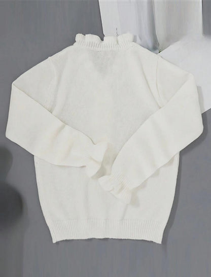 Ruffled Button-Up Blouse