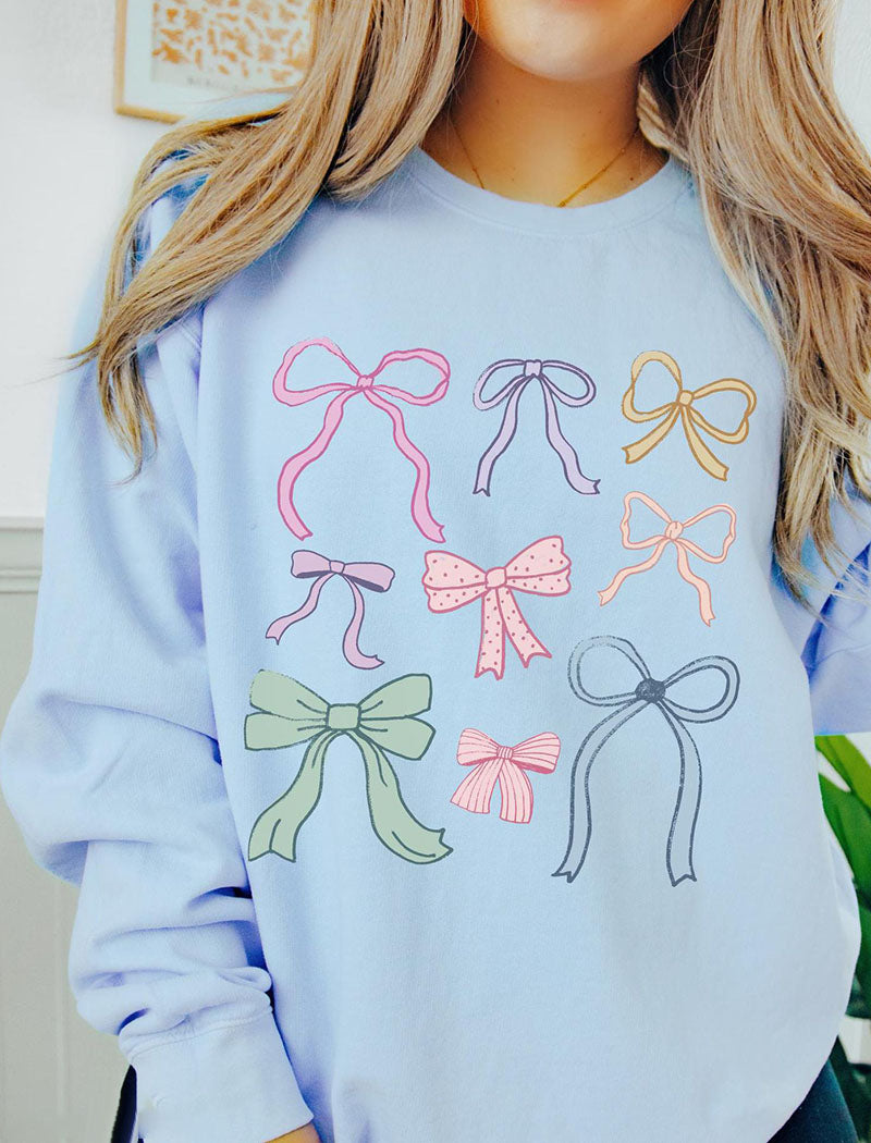 Bow Long Sleeve Top