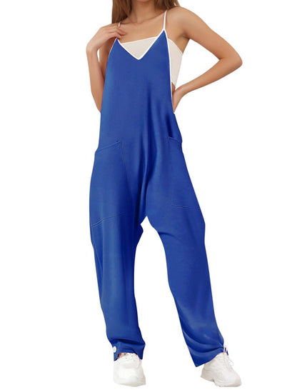 Relaxed-Fit Overalls