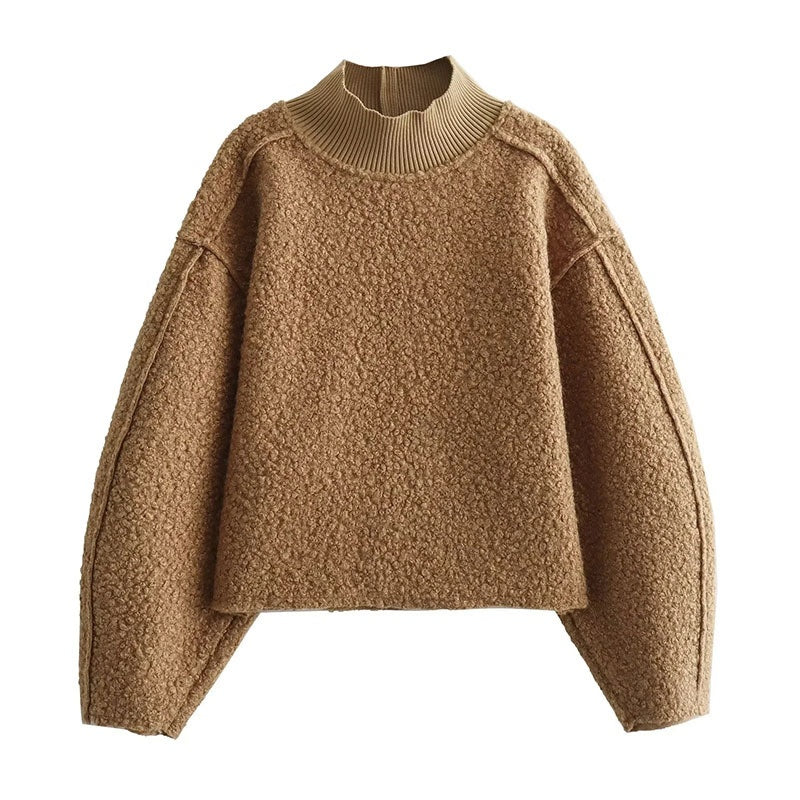 Turtleneck Knit Sweater