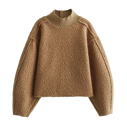 Turtleneck Knit Sweater