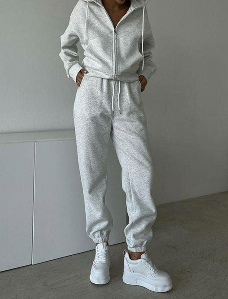 Relaxed Hoodie and Jogger Set