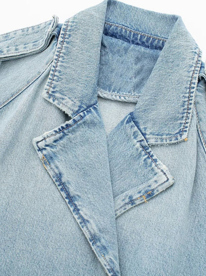 Cropped Denim Jacket