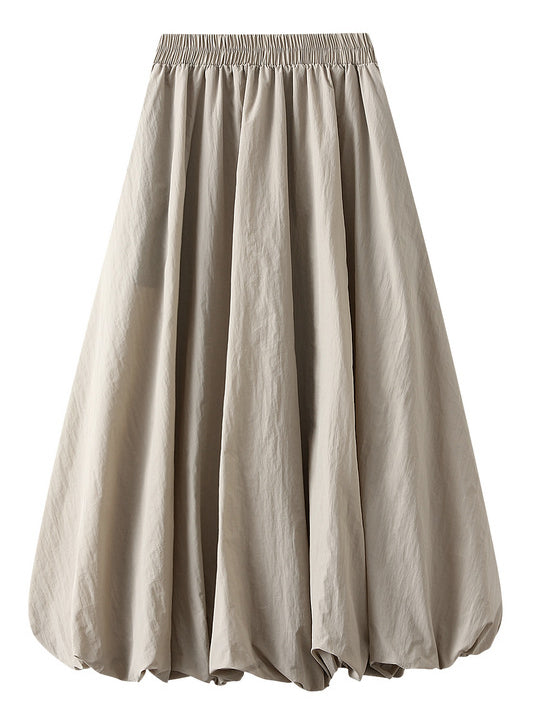 Balloon Hem Skirt