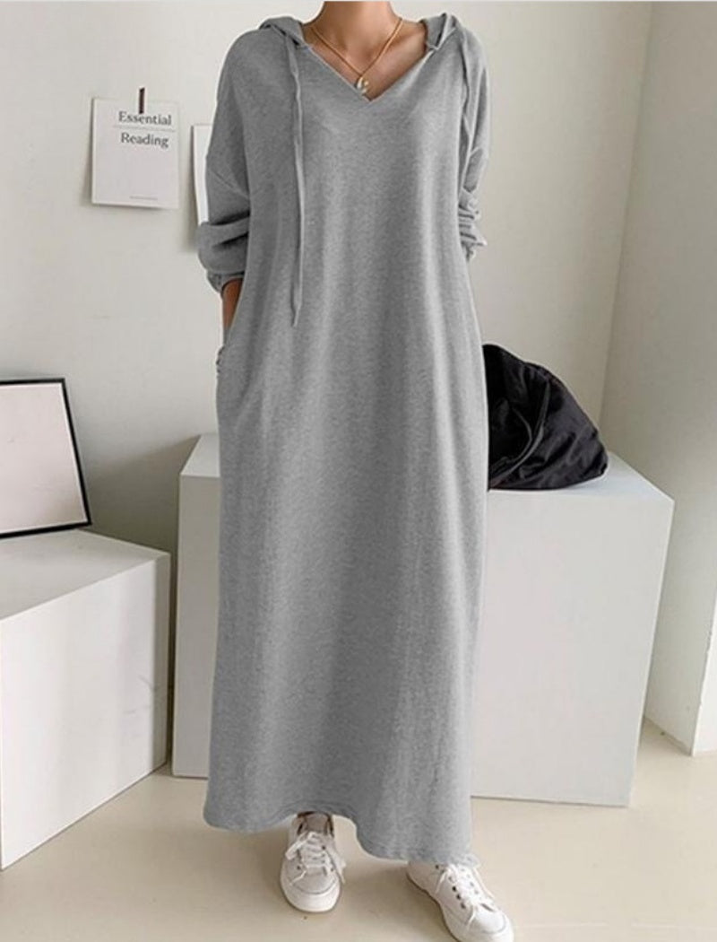 Hoodie Shirt Dress