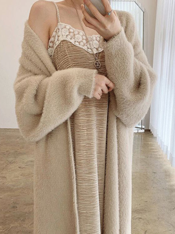 Thick Casual Long Coat