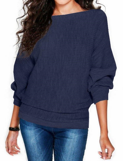 Oversized Dolman Sleeve Pullover
