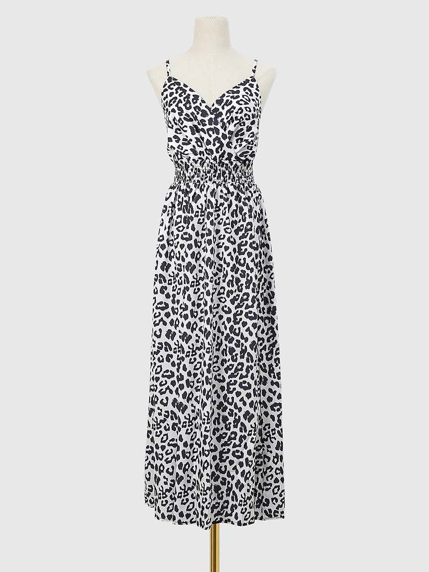 Leopard Print Cami Dress