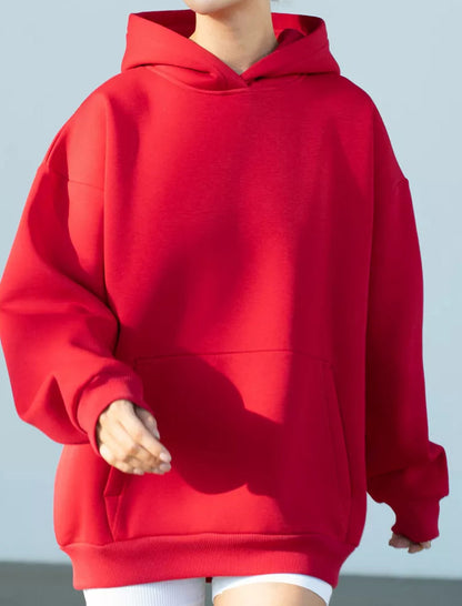Oversized Hoodie with Kangaroo Pocket