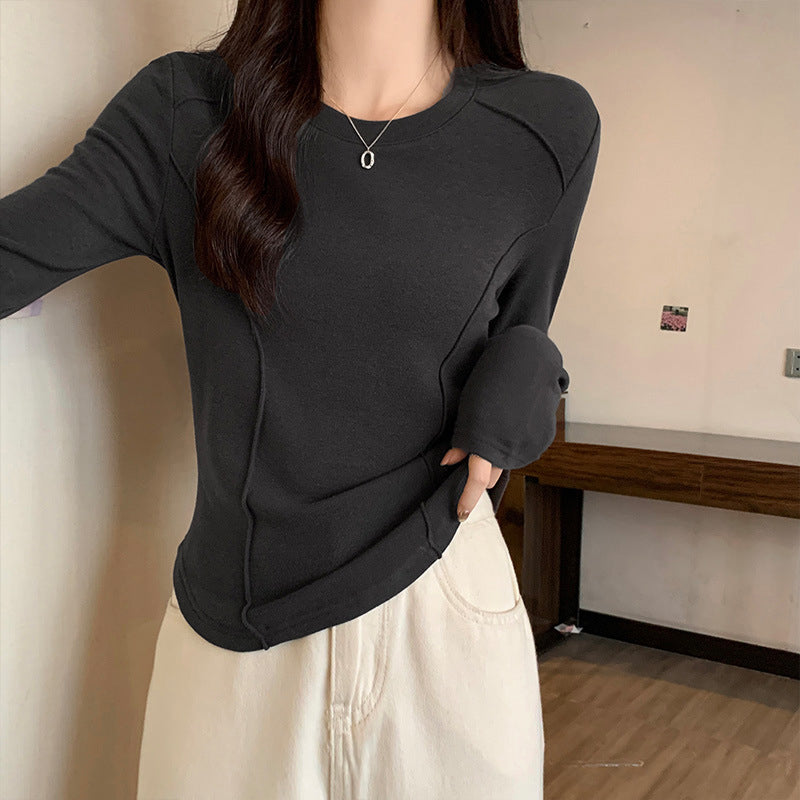 Slim-Fit Basic Pullover