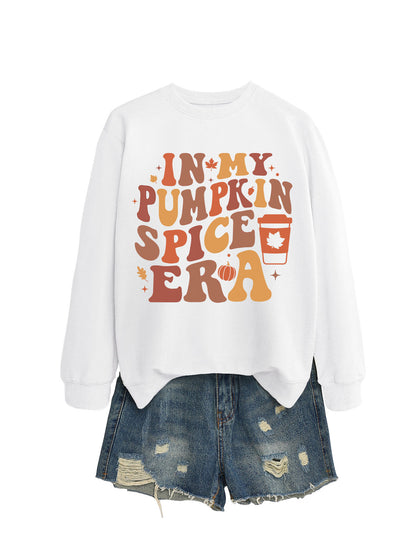 Pumpkin Spice Print Top