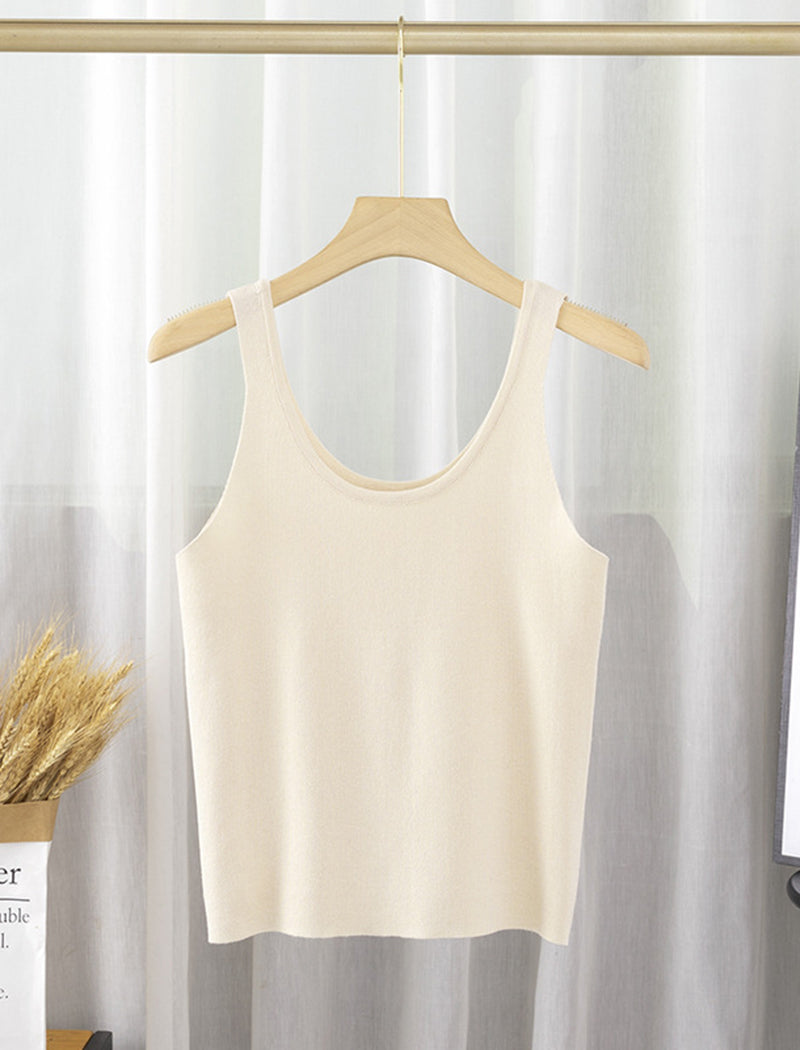 Minimalist Ribbed Tank Top