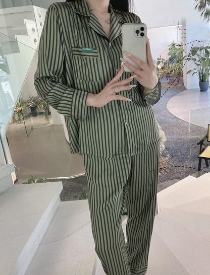 Loose-Fit Striped Set