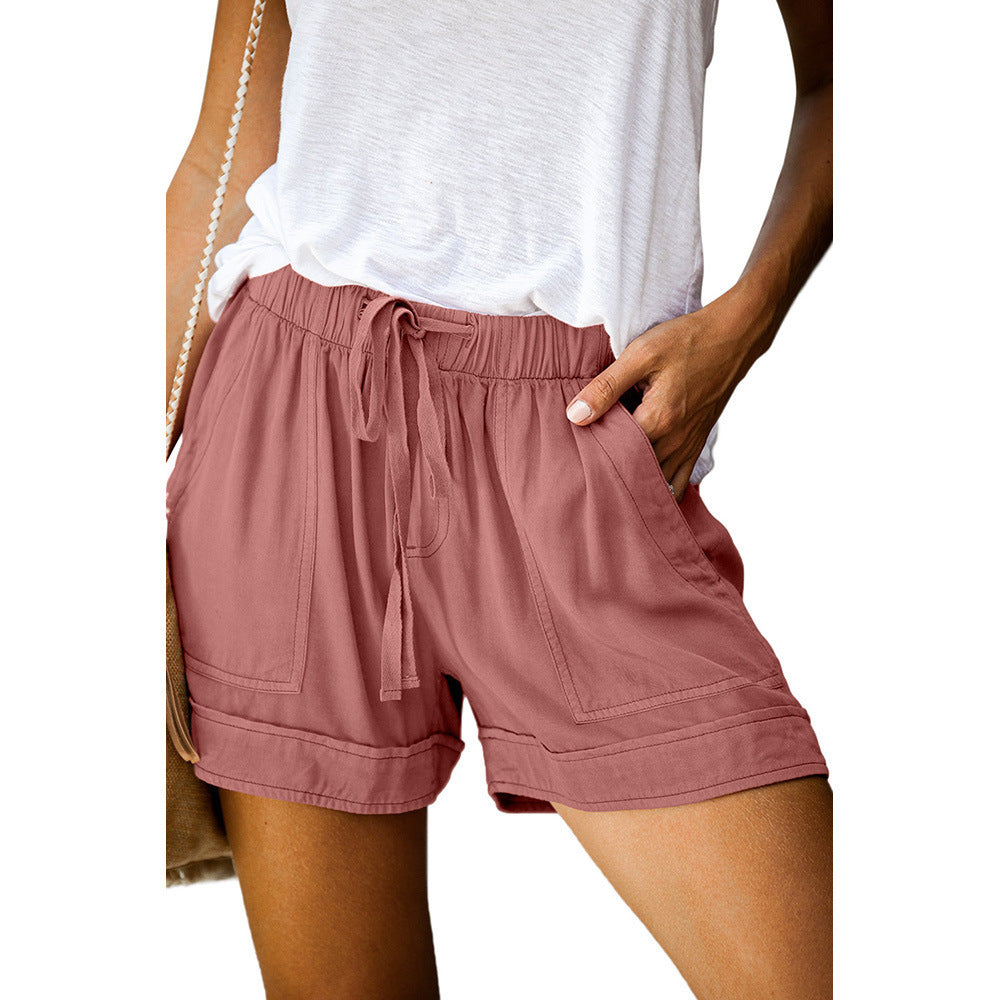 Drawstring Casual Shorts