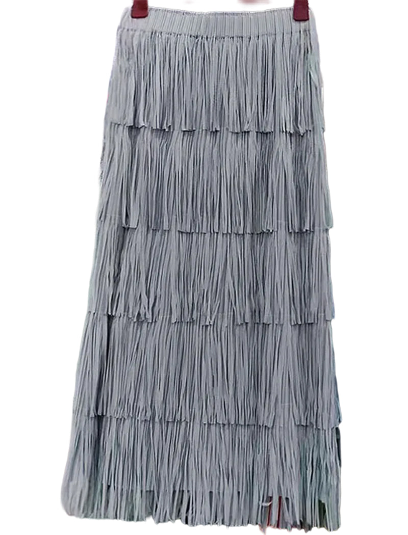 Tassel Cake A-Line Skirt