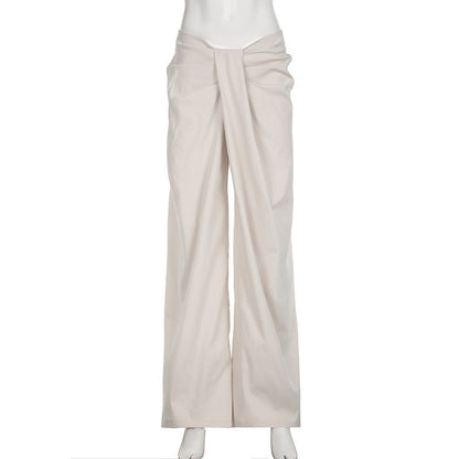 Loose-Fit Casual Wide-Leg Pants