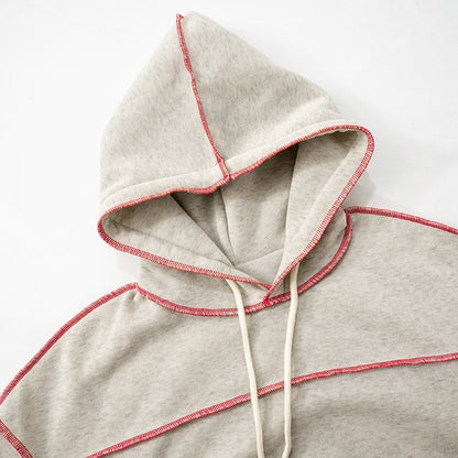 Oversized Stitch Detail Hoodie