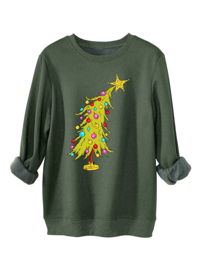 Round Neck Christmas Tree Top