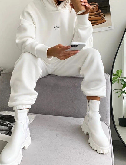 Casual Hoodie and Jogger Set