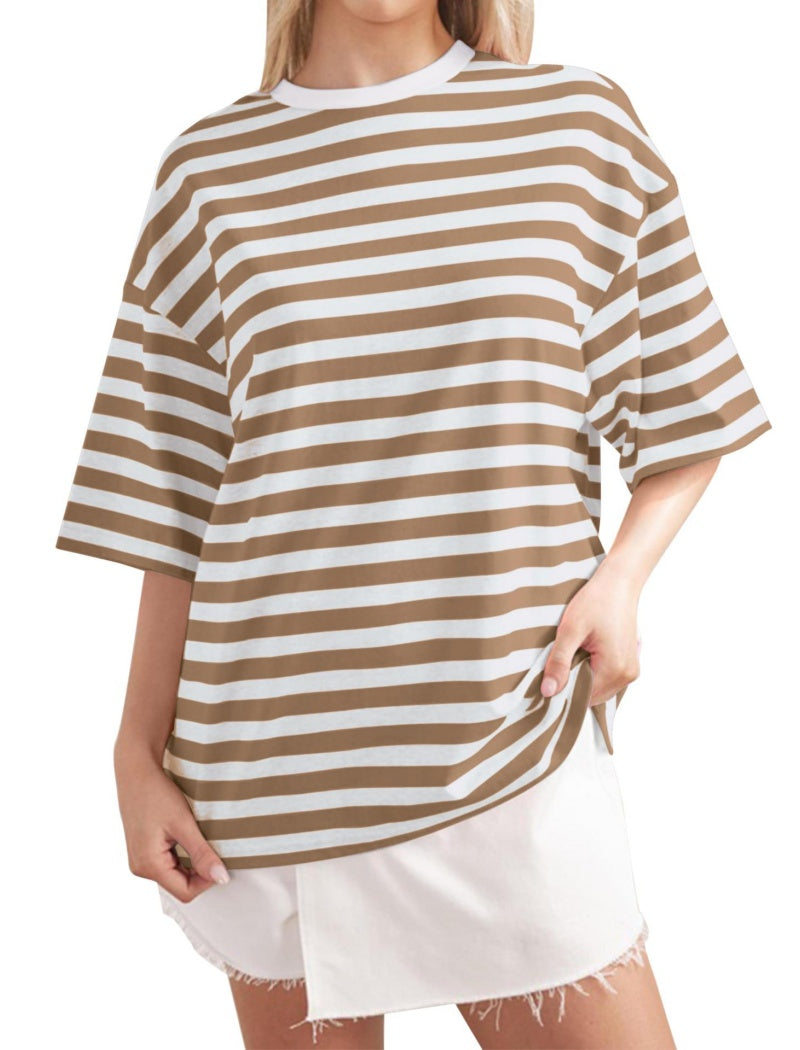 Loose-Fit Striped Tee