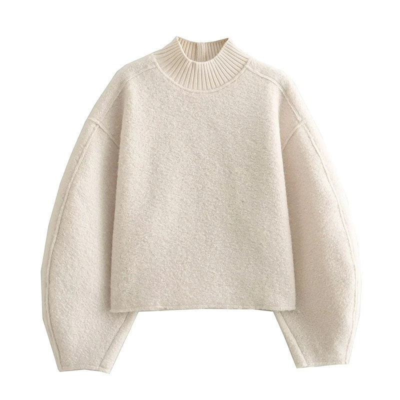 Turtleneck Knit Sweater