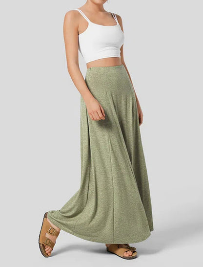 Flowing Maxi Skirt with Side Slit