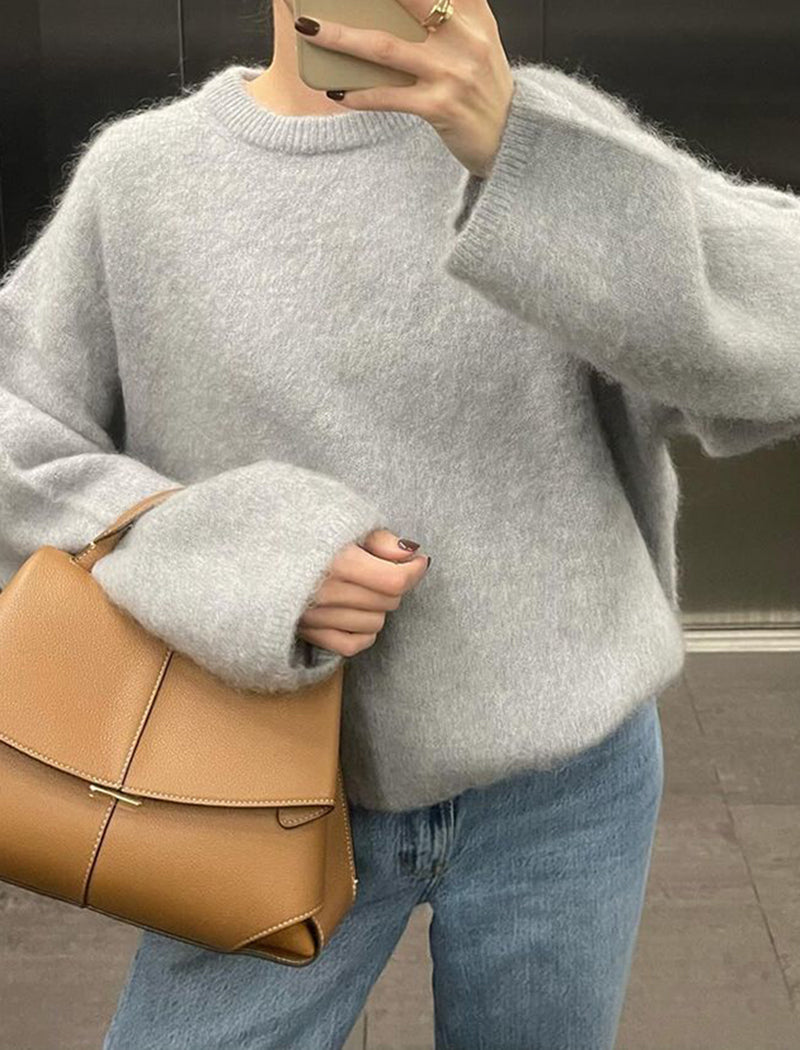 Oversized Casual Knit Sweater