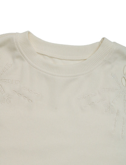 Solid Long Sleeve Pullover