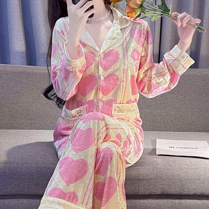 Long-Sleeve Relaxed Loungewear Set