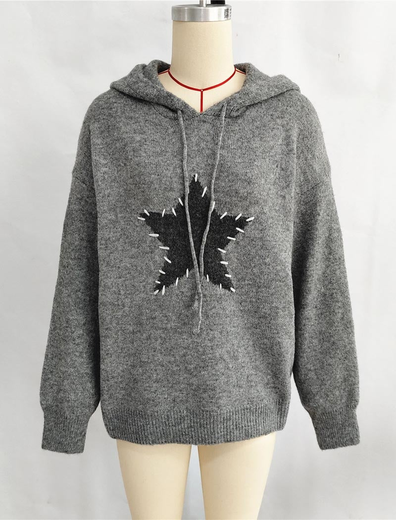 Relaxed Fit Hoodie with Graphic Print