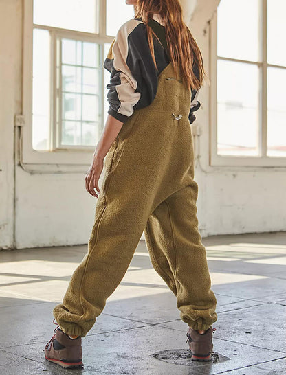 Fleece Lined Unisex Jumpsuit