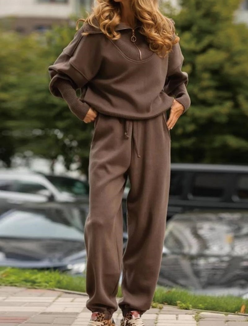 Relaxed Fit Knit Lounge Set