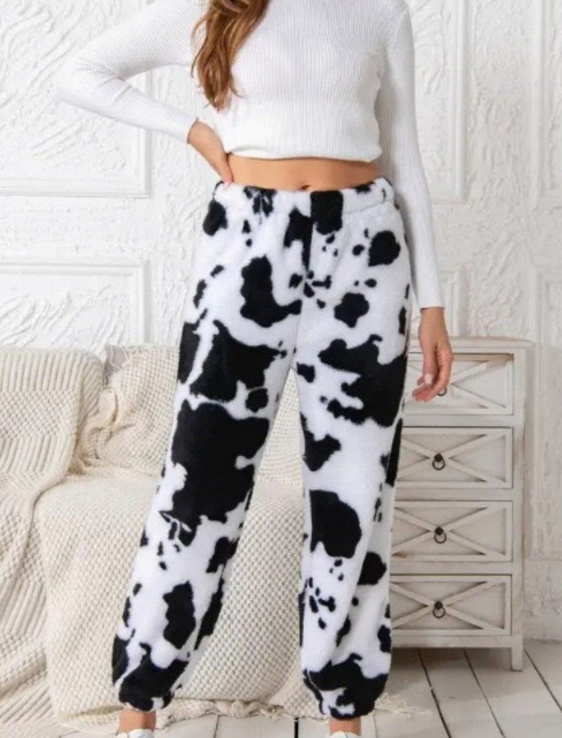 Flannel Casual Long Pants