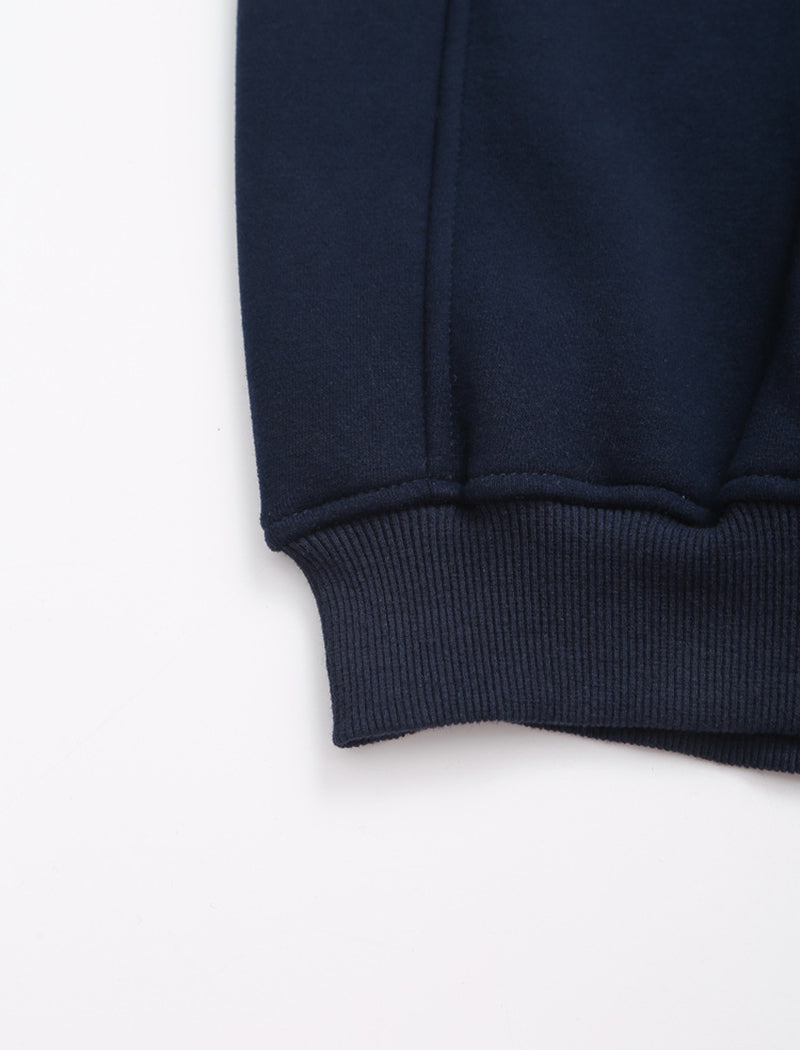 Letter Print Crewneck Pullover