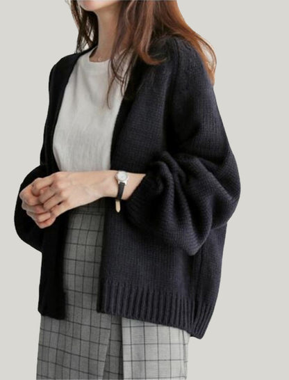 Oversized Knit Cardigan