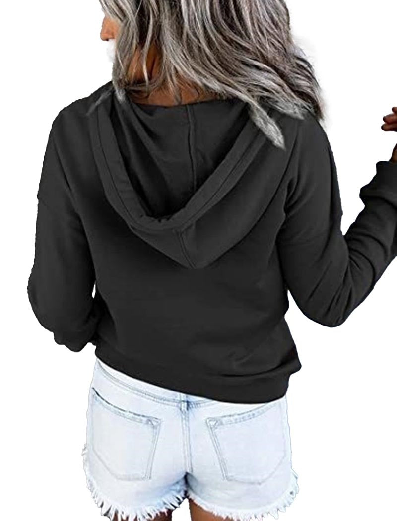 Casual Rainbow Long Sleeve Hoodie