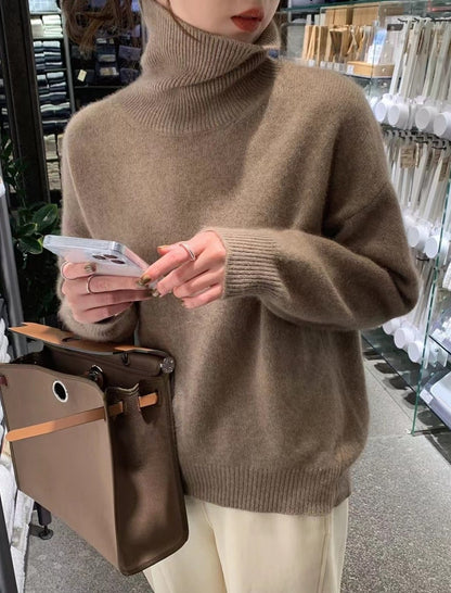 Cozy Turtleneck Pullover Sweater