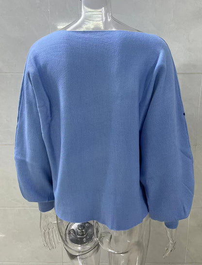 Loose Knit Pullover Sweater