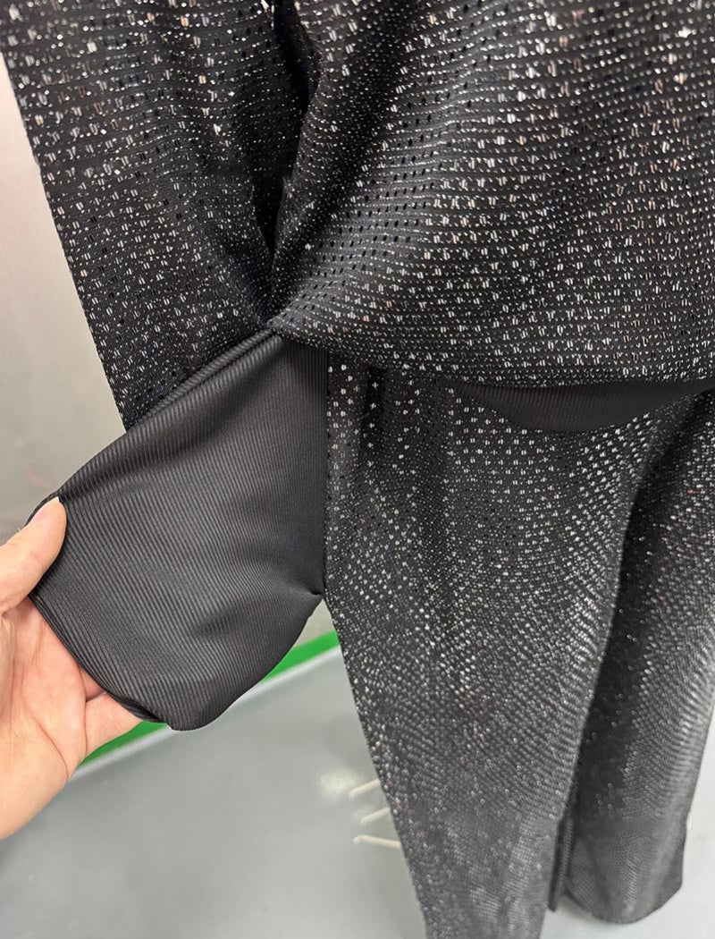 Sequin Two-Piece Lounge Set