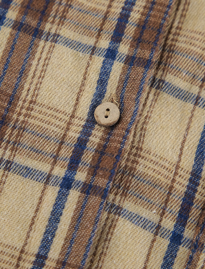 Plaid Two-Piece Loungewear Set